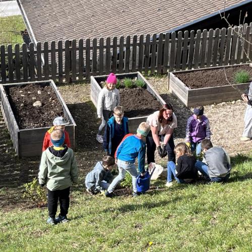 Gartenarbeit