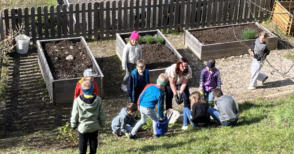 Gartenarbeit